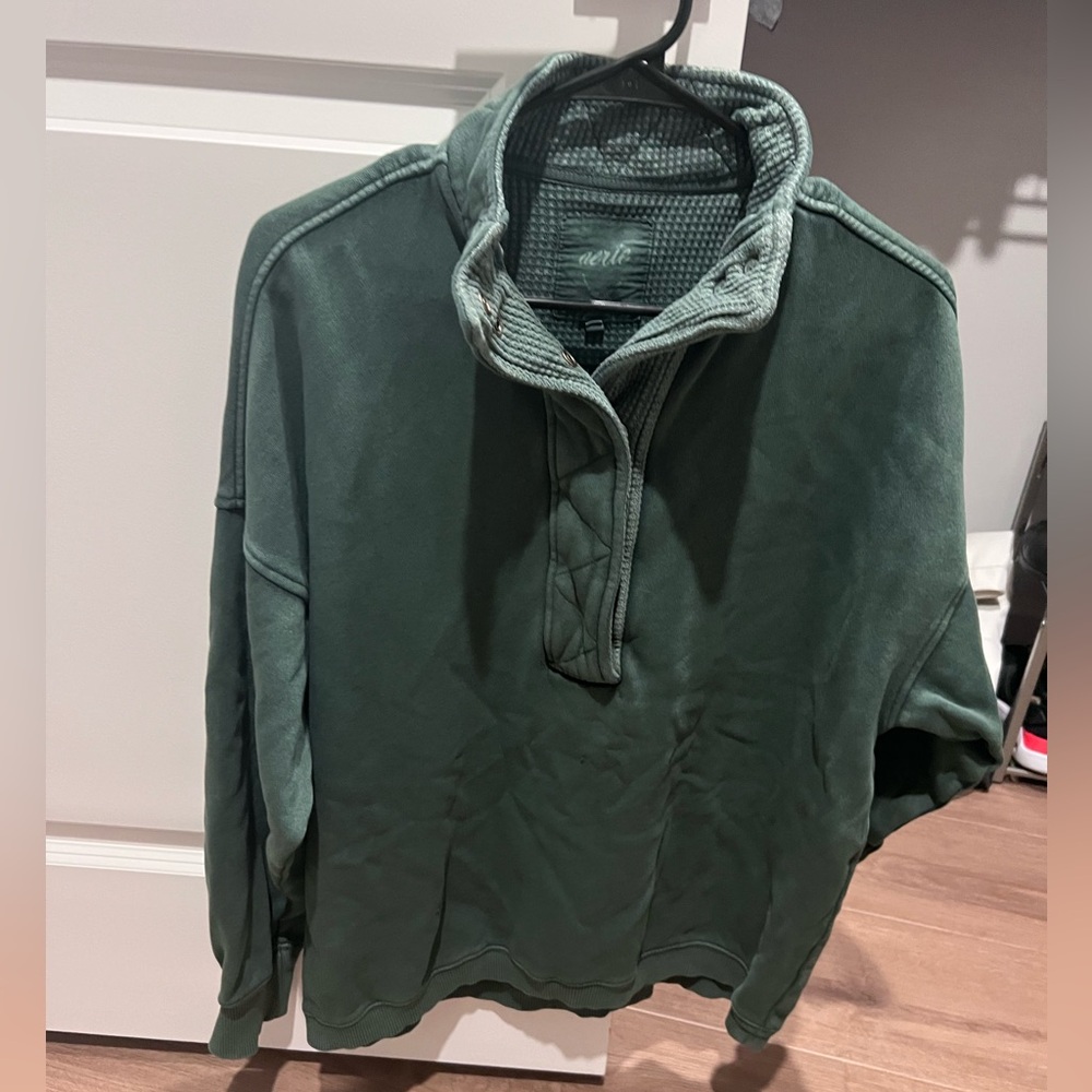 Aerie Pullover - Green size small!
